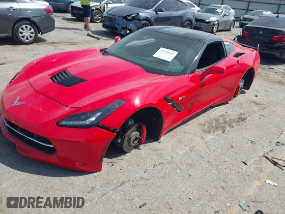 2014 Chevrolet Corvette 1LT with VIN 1G1YB2D74E5103280, listed as a IAAI auction lot 42034472 with 72,386 mi miles and . Bid and sale history available at DreamBid. Image 17.