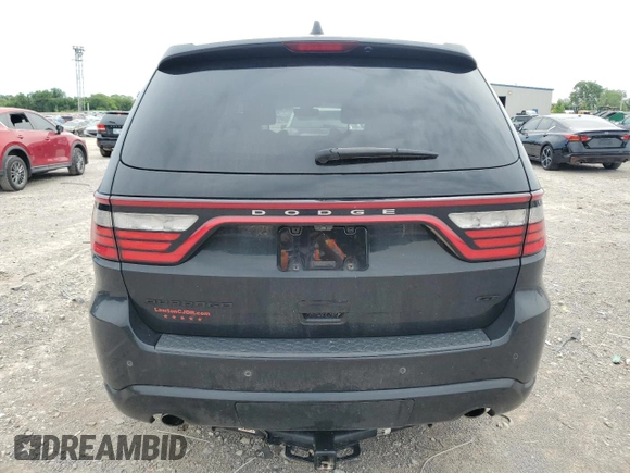 2020 Dodge Durango GT with VIN 1C4RDHDG0LC161341, listed as a Copart auction lot 55792215 with 83,291 mi miles and Non repairable. Bid and sale history available at DreamBid. Image 6.
