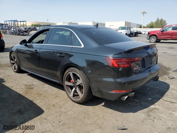 2018 Audi S4 Premium Plus with VIN WAUB4AF42JA056141, listed as a Copart auction lot 63501094 with 85,874 mi miles and Salvage Title. Bid and sale history available at carsss.com. Image 2.