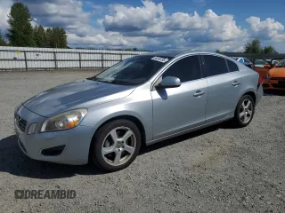 2013 Volvo S60 T5 Premier with VIN YV1612FSXD2201467, listed as a Copart auction lot 58808685 with 89,410 mi miles and Salvage title. Bid and sale history available at DreamBid. Image 1.