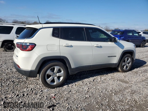 2020 Jeep Compass Altitude with VIN 3C4NJCBB8LT169550, listed as a Copart auction lot 86330194 with 59,252 mi miles and Salvage Title. Bid and sale history available at carsss.com. Image 3.