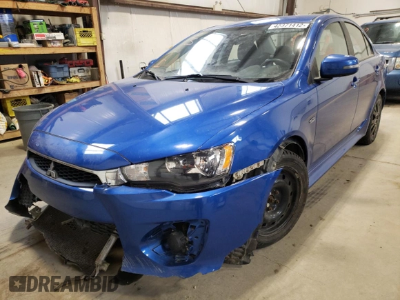2017 Mitsubishi Lancer ES with VIN JA32U2FU9HU602708, listed as a Copart auction lot 42371412 with 79,553 mi miles and Salvage Title. Bid and sale history available at DreamBid. Image 2.