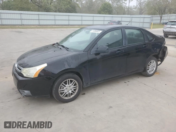 2009 Ford Focus SES with VIN 1FAHP36NX9W218952, listed as a Copart auction lot 51056805 with 194,270 mi miles and Salvage Title. Bid and sale history available at carsss.com. Image 1.
