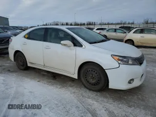 2010 Lexus HS 250h with VIN JTHBB1BA4A2004412, listed as a Copart auction lot 46927045 with 289,858 mi miles and Salvage Title. Bid and sale history available at DreamBid. Image 4.