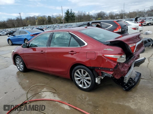 2017 Toyota Camry XLE with VIN 4T1BF1FK0HU623852, listed as a Copart auction lot 50007325 with 122,335 mi miles and Salvage Title. Bid and sale history available at carsss.com. Image 2.