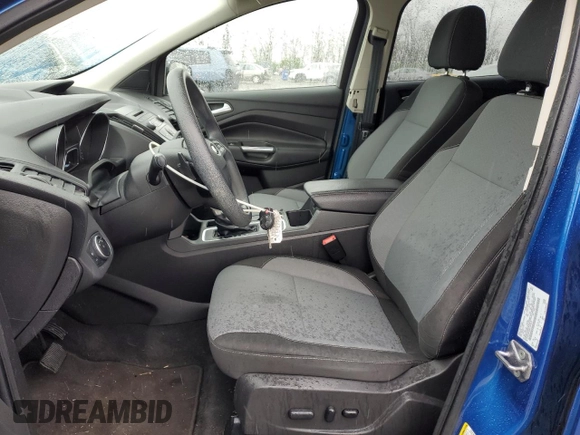 2017 Ford Escape SE with VIN 1FMCU0GD4HUA76377, listed as a Copart auction lot 52024295 with 162,114 mi miles and Salvage Title. Bid and sale history available at carsss.com. Image 7.