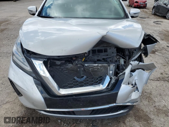 2020 Nissan Murano S z VIN 5N1AZ2AS8LN172866, wystawiony jako Copart lot #55900655 z przebiegiem 46 980 mil mil oraz Szkoda całkowita • Salvage title. Historia ofert i sprzedaży dostępna na DreamBid. Obrazek 12.