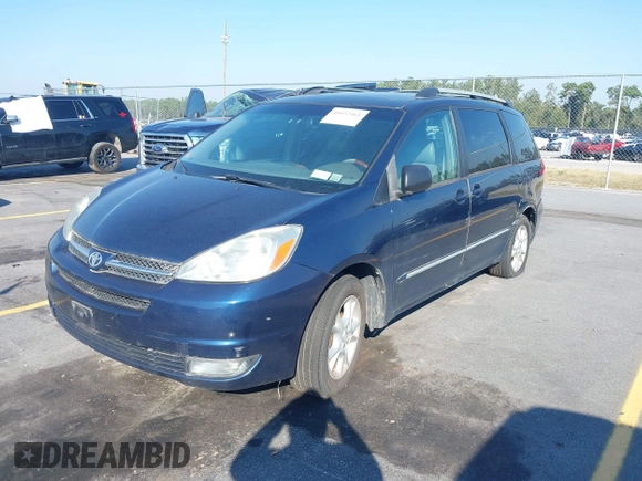 2004 Toyota Sienna XLE with VIN 5TDZA22C94S081042, listed as a IAAI auction lot 40532461 with 117,816 mi miles and . Bid and sale history available at DreamBid. Image 2.