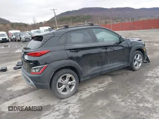 2023 Hyundai Kona SEL with VIN KM8K6CAB5PU941273, listed as a IAAI auction lot 41807072 with 30,473 mi miles. Bid and sale history available at carsss.com. Image 4.