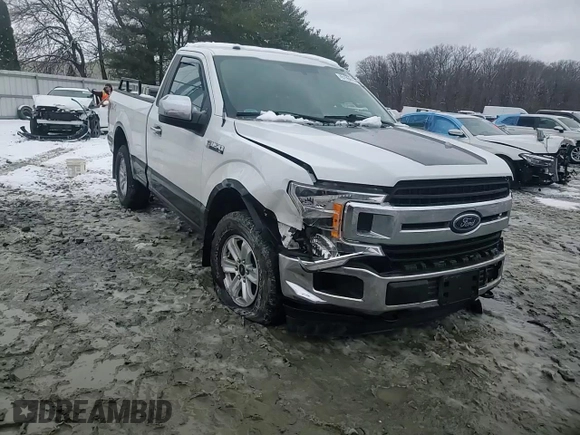 2018 Ford F-150 XL with VIN 1FTMF1EB9JFE54679, listed as a Copart auction lot 45195615 with 119,117 mi miles and Salvage title. Bid and sale history available at DreamBid. Image 11.