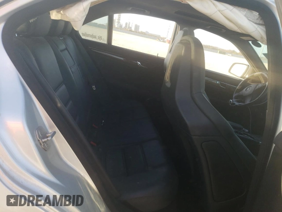 2009 Mercedes-Benz C 63 AMG with VIN WDDGF77X59F251024, listed as a Copart auction lot 86815874 with 116,990 mi miles and Salvage Title. Bid and sale history available at DreamBid. Image 10.