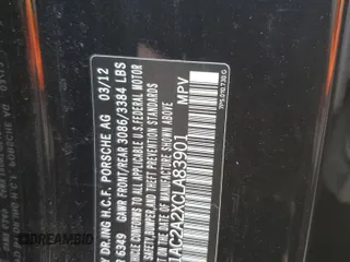 2012 Porsche Cayenne Turbo z VIN WP1AC2A2XCLA83901, wystawiony jako Copart lot #80627904 z przebiegiem 142 352 mil mil oraz Szkoda całkowita • Salvage title. Historia ofert i sprzedaży dostępna na DreamBid. Obrazek 13.