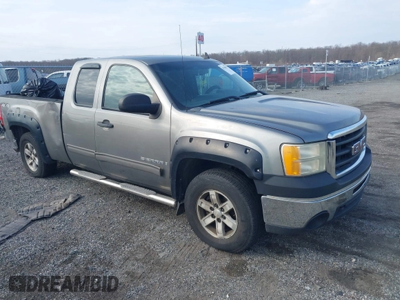 2009 GMC Sierra 1500 SLE with VIN 1GTEK29029Z101869, listed as a IAAI auction lot 41706551 with 151,208 mi miles. Bid and sale history available at carsss.com. Image 1.