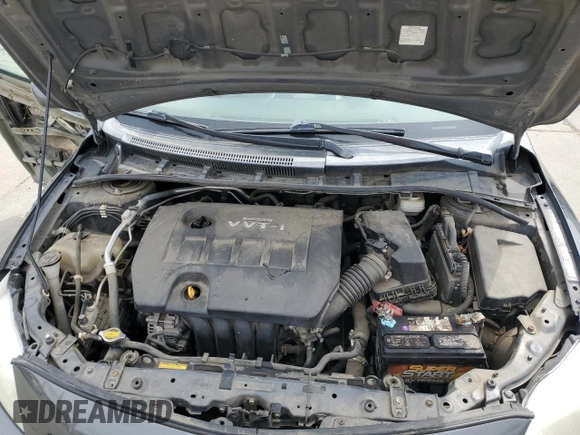 2010 Toyota Corolla with VIN 1NXBU4EE0AZ279996, listed as a Copart auction lot 52046195 with 244,615 mi miles and Salvage Title. Bid and sale history available at carsss.com. Image 12.