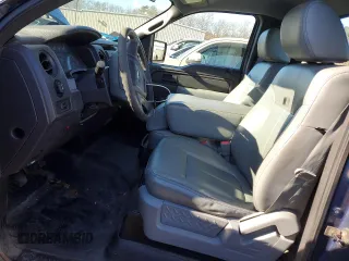 2012 Ford F-150 XL with VIN 1FTNF1CF5CKD98700, listed as a Copart auction lot 43165675 with 65,089 mi miles and Salvage title. Bid and sale history available at DreamBid. Image 7.