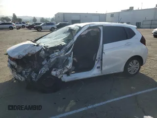 2016 Honda Fit LX with VIN JHMGK5H51GX008405, listed as a Copart auction lot 89374675 with Not Provided miles and Salvage Title. Bid and sale history available at DreamBid. Image 1.