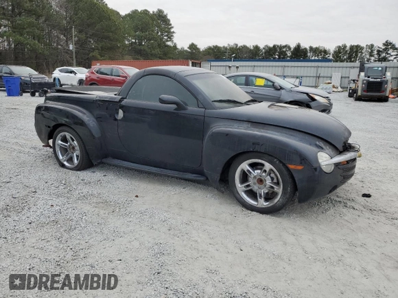 2005 Chevrolet SSR LS z VIN 1GCES14H25B117855, wystawiony jako Copart lot #86213054 z przebiegiem Nie podano mil oraz Nie do naprawy • Non repairable. Historia ofert i sprzedaży dostępna na DreamBid. Obrazek 4.