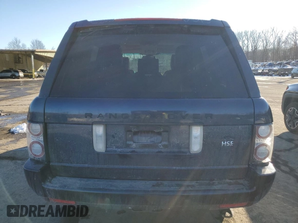 2012 Land Rover Range Rover HSE Lux z VIN SALMF1D4XCA385366, wystawiony jako Copart lot #42615385 z przebiegiem 162 028 mil mil oraz Czysty tytuł • Clean title. Historia ofert i sprzedaży dostępna na DreamBid. Obrazek 6.