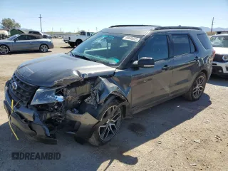 2016 Ford Explorer Sport z VIN 1FM5K8GT3GGC12810, wystawiony jako Copart lot #49848325 z przebiegiem 115 024 mil mil oraz Szkoda całkowita • Salvage title. Historia ofert i sprzedaży dostępna na DreamBid. Obrazek 1.