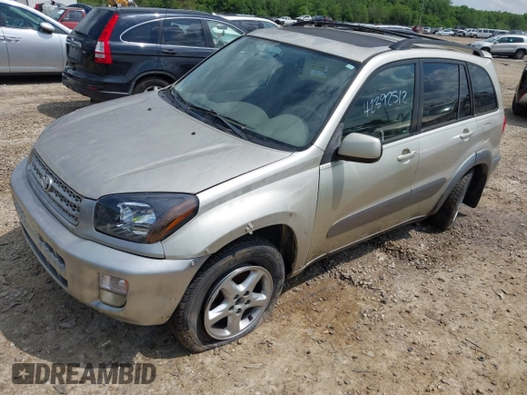 2001 Toyota RAV4 with VIN JTEHH20V810073911, listed as a IAAI auction lot 42392512 with 77,796 mi miles and . Bid and sale history available at DreamBid. Image 2.