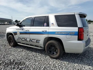 2018 Chevrolet Tahoe Commercial with VIN 1GNLCDEC2JR275159, listed as a Copart auction lot 61337355 with 84,712 mi miles and Salvage title. Bid and sale history available at DreamBid. Image 2.