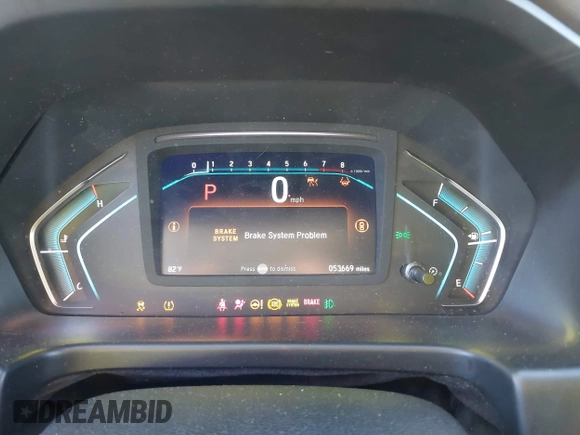 2022 Honda Odyssey Touring with VIN 5FNRL6H85NB058948, listed as a IAAI auction lot 42579157 with 53,669 mi miles and . Bid and sale history available at DreamBid. Image 7.