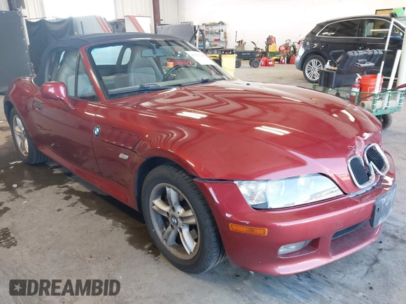 2000 BMW Z3 2.5 z VIN WBACH9346YLF92166, wystawiony jako IAAI lot #42323947 z przebiegiem 130 652 mil mil oraz . Historia ofert i sprzedaży dostępna na DreamBid. Obrazek 1.