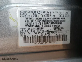 2021 Nissan Sentra SV with VIN 3N1AB8CV2MY236071, listed as a Copart auction lot 43928105 with 88,054 mi miles and Salvage Title. Bid and sale history available at carsss.com. Image 14.