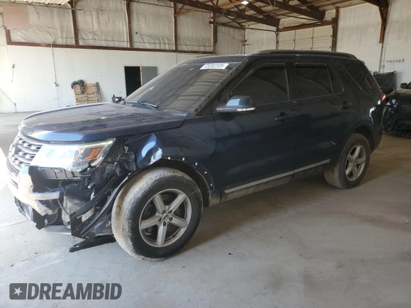 2016 Ford Explorer XLT with VIN 1FM5K8DHXGGB60687, listed as a Copart auction lot 46082305 with 124,721 mi miles and Salvage Title. Bid and sale history available at carsss.com. Image 1.