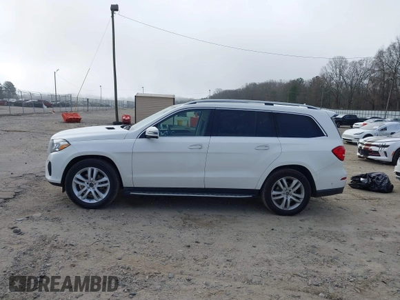 2018 Mercedes-Benz GLS with VIN 4JGDF6EE9JB077331, listed as a IAAI auction lot 41795143 with 99,148 mi miles. Bid and sale history available at carsss.com. Image 14.