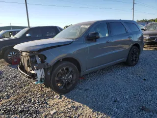 2022 Dodge Durango SXT with VIN 1C4RDHAG5NC181849, listed as a Copart auction lot 76293324 with 25,036 mi miles and Salvage Title. Bid and sale history available at carsss.com. Image 1.