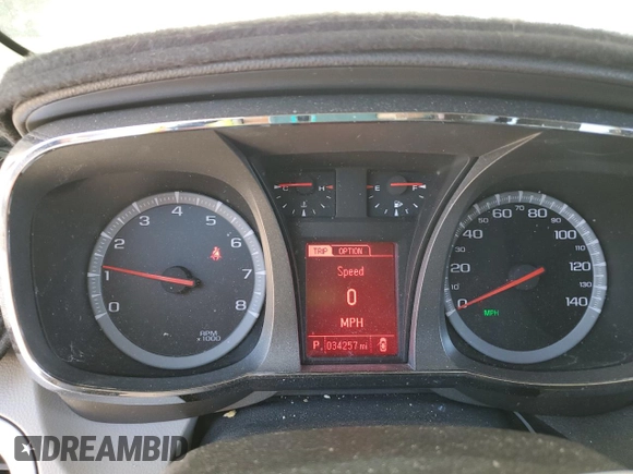 2016 GMC Terrain SLE with VIN 2GKFLNE33G6279158, listed as a Copart auction lot 89407345 with 34,257 mi miles and Salvage Title. Bid and sale history available at carsss.com. Image 9.
