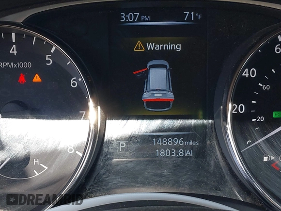 2015 Nissan Rogue SV with VIN KNMAT2MTXFP588646, listed as a IAAI auction lot 42026030 with 148,896 mi miles. Bid and sale history available at carsss.com. Image 16.