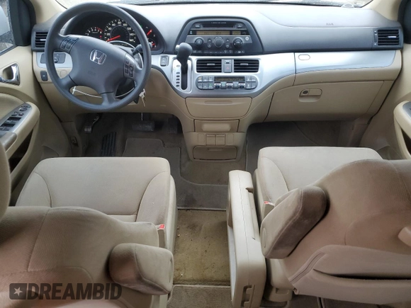 2010 Honda Odyssey EX with VIN 5FNRL3H47AB037296, listed as a Copart auction lot 49968265 with 200,575 mi miles and Salvage Title. Bid and sale history available at carsss.com. Image 8.