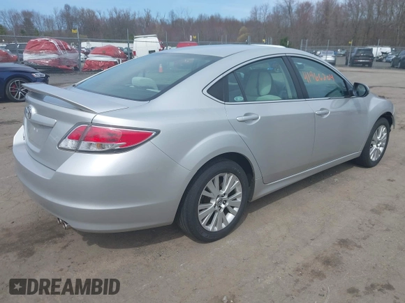2010 Mazda 6 i Touring with VIN 1YVHZ8CH2A5M34959, listed as a IAAI auction lot 41966204 with 91,659 mi miles and . Bid and sale history available at DreamBid. Image 4.