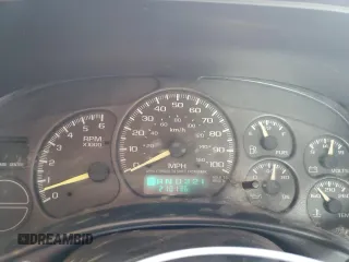2001 Chevrolet Silverado 1500 LS with VIN 1GCEC19VX1E284081, listed as a Copart auction lot 85853514 with 210,136 mi miles and Salvage Title. Bid and sale history available at DreamBid. Image 9.