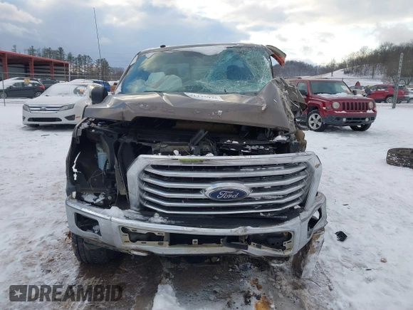 2017 Ford F-150 XL with VIN 1FTFX1EG1HFC74818, listed as a IAAI auction lot 41235975 with 47,000 mi miles. Bid and sale history available at carsss.com. Image 13.