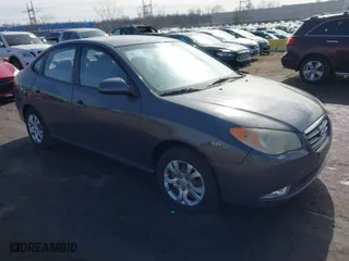 2009 Hyundai Elantra GLS PZEV with VIN KMHDU46D69U738085, listed as a IAAI auction lot 41642122 with 153,370 mi miles. Bid and sale history available at carsss.com. Image 1.