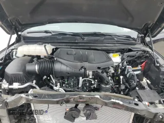 2025 Ram 1500 Big Horn with VIN 1C6SRFFP4SN560753, listed as a Copart auction lot 53446165 with 3,672 mi miles and Salvage Title. Bid and sale history available at carsss.com. Image 11.