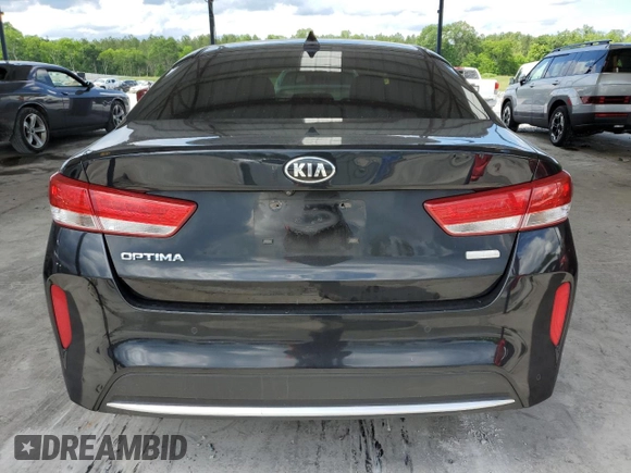 2017 Kia Optima with VIN KNAGT4LE6H5009897, listed as a Copart auction lot 56358825 with 115,324 mi miles and Salvage title. Bid and sale history available at DreamBid. Image 6.