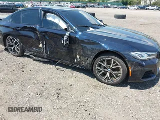 2021 BMW 5 Series 540i xDrive with VIN WBA73BJ04MWX34365, listed as a IAAI auction lot 42207953 with 38,600 mi miles and . Bid and sale history available at DreamBid. Image 1.