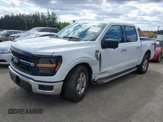 2024 Ford F-150 XLT with VIN 1FTFW3LD4RFA19847, listed as a IAAI auction lot 42082936 with 26,857 mi miles. Bid and sale history available at carsss.com. Image 22.