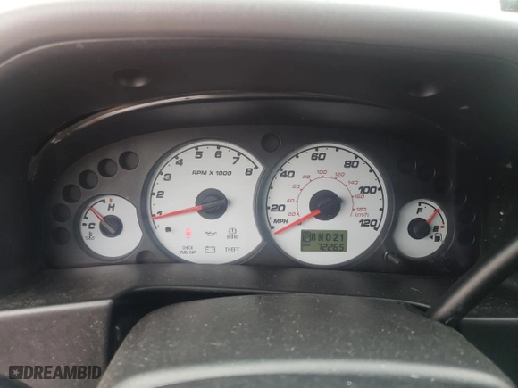 2001 Ford Escape XLT with VIN 1FMCU04101KA36194, listed as a Copart auction lot 43717295 with 72,265 mi miles and Salvage Title. Bid and sale history available at carsss.com. Image 9.