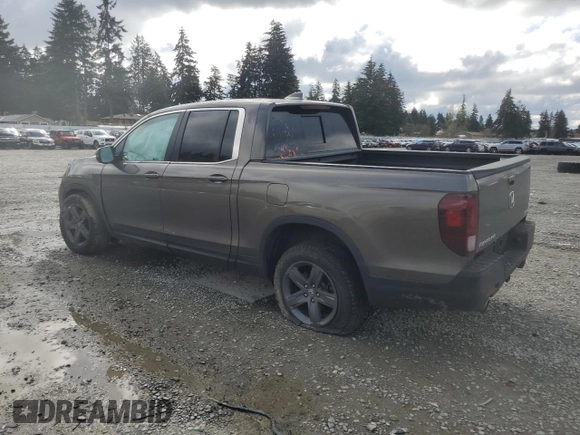 2022 Honda Ridgeline RTL z VIN 5FPYK3F55NB024280, wystawiony jako Copart lot #51490185 z przebiegiem 39 935 mil mil oraz Szkoda całkowita • Salvage title. Historia ofert i sprzedaży dostępna na DreamBid. Obrazek 2.