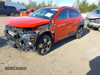 2024 Hyundai Kona SEL with VIN KM8HBCABXRU096414, listed as a IAAI auction lot 41309208 with 7,765 mi miles and . Bid and sale history available at DreamBid. Image 17.