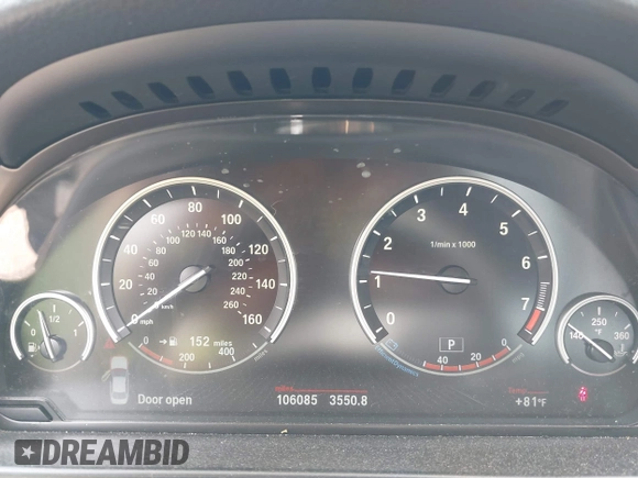 2013 BMW 5 Series 528i xDrive with VIN WBAXH5C58DD113587, listed as a IAAI auction lot 42197848 with 106,085 mi miles and . Bid and sale history available at DreamBid. Image 7.