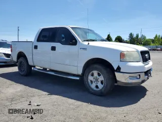 2004 Ford F-150 XLT with VIN 1FTRW14W44KB80961, listed as a Copart auction lot 58546585 with 843,055 mi miles and Salvage title. Bid and sale history available at DreamBid. Image 4.