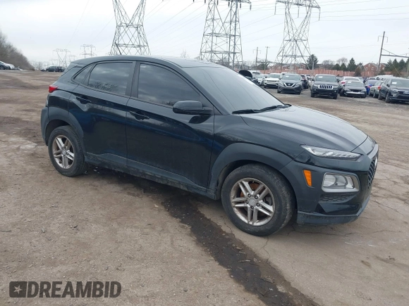 2018 Hyundai Kona SE with VIN KM8K1CAA9JU081990, listed as a IAAI auction lot 41641172 with 79,396 mi miles. Bid and sale history available at carsss.com. Image 1.