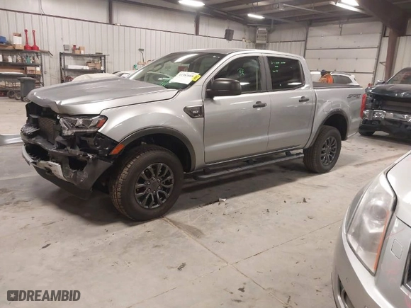 2020 Ford Ranger XL with VIN 1FTER4FH1LLA14962, listed as a IAAI auction lot 41382888 with 38,461 mi miles. Bid and sale history available at carsss.com. Image 2.