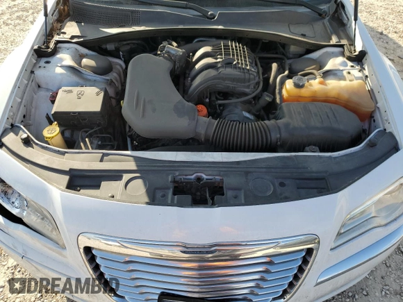 2014 Chrysler 300 with VIN 2C3CCAEG0EH166641, listed as a Copart auction lot 43961855 with 125,655 mi miles and Salvage Title. Bid and sale history available at carsss.com. Image 11.